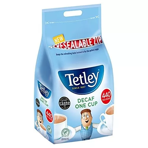 Tetley Decaf Tea x 440 - Great Taste Award Winner - Coffee Supplies